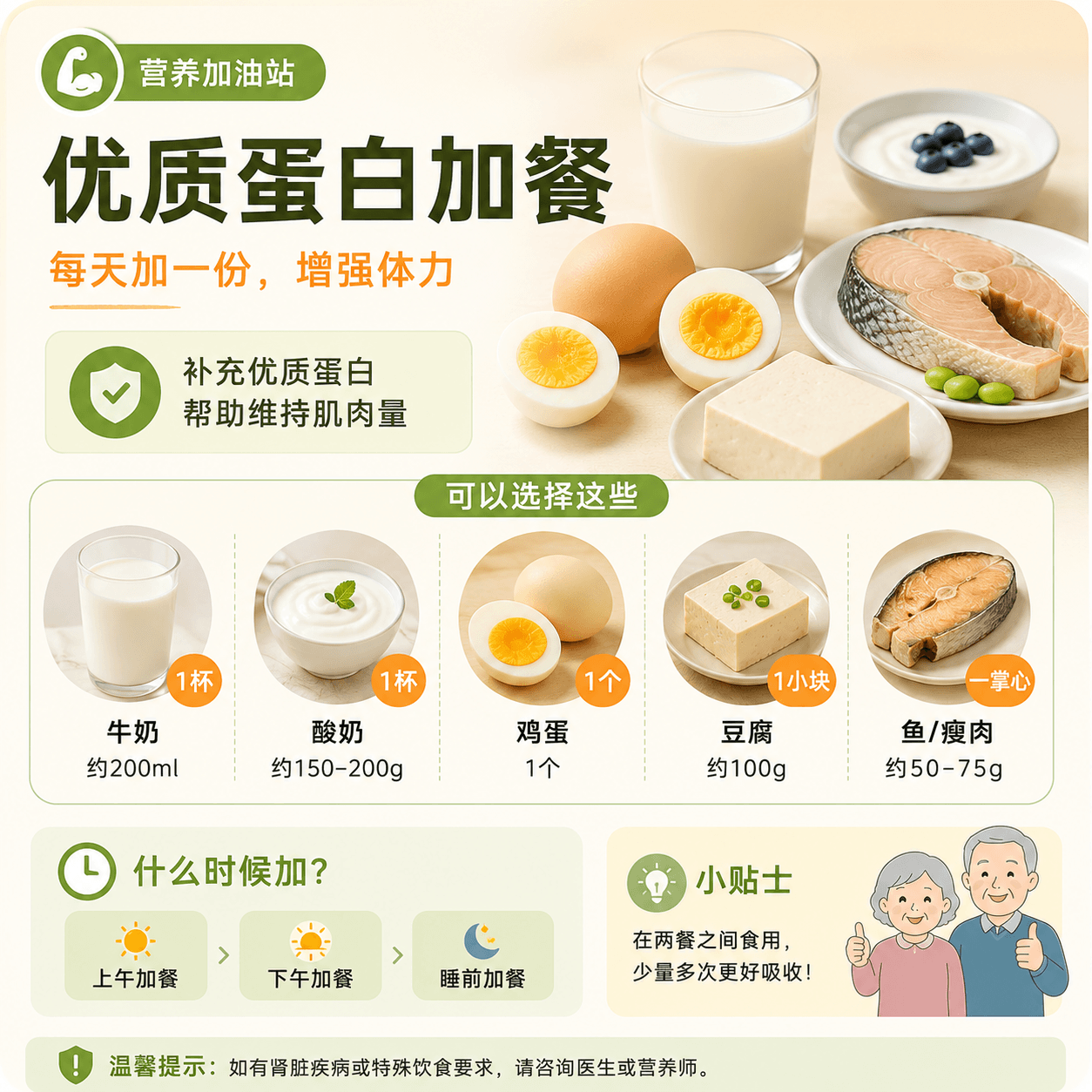优质蛋白强化膳食图文教程
